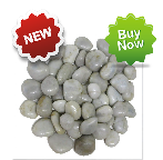 Artistic Stone - Shiny Ivory Riverstones
